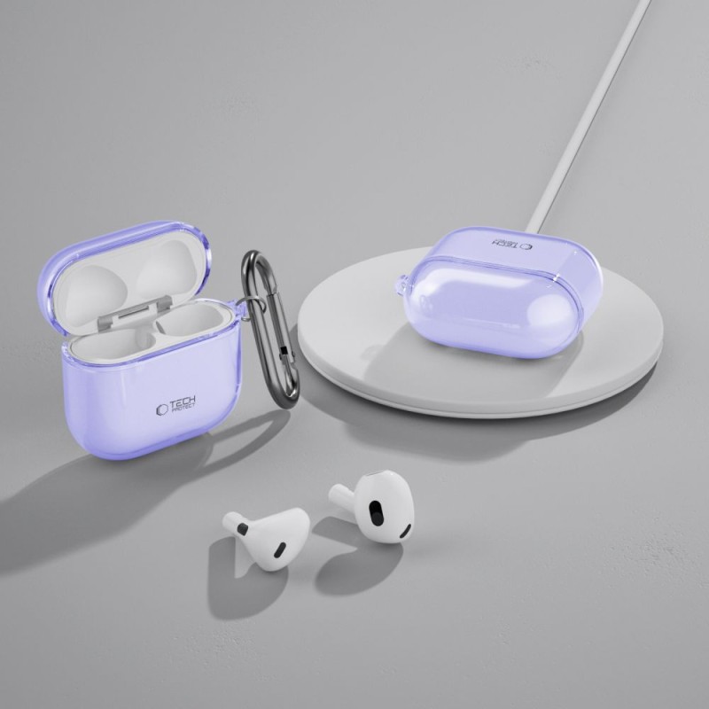 TECH-PROTECT FLEXAIR калъф за APPLE AIRPODS 4 виолетов - 5906302380268