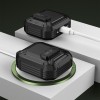 TECH-PROTECT CARBONOX Калъф за Apple AirPods 4 Black - TECH-PROTECT CARBONOX Калъф за Apple AirPods 4 Black - 5906302380312