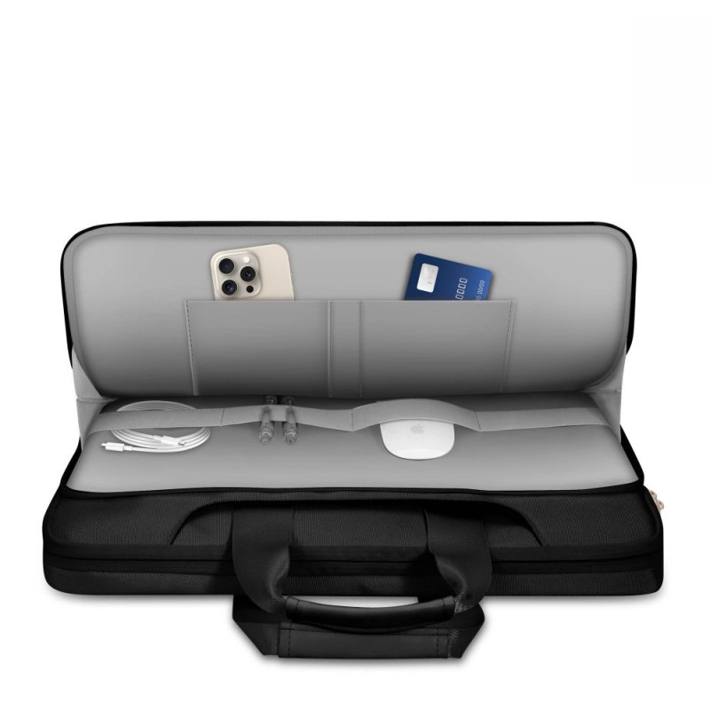 Tech-Protect PocketBag за лаптоп 13–14 инча, черна - Tech-Protect PocketBag за лаптоп 13–14 инча, черна - 5906302380350