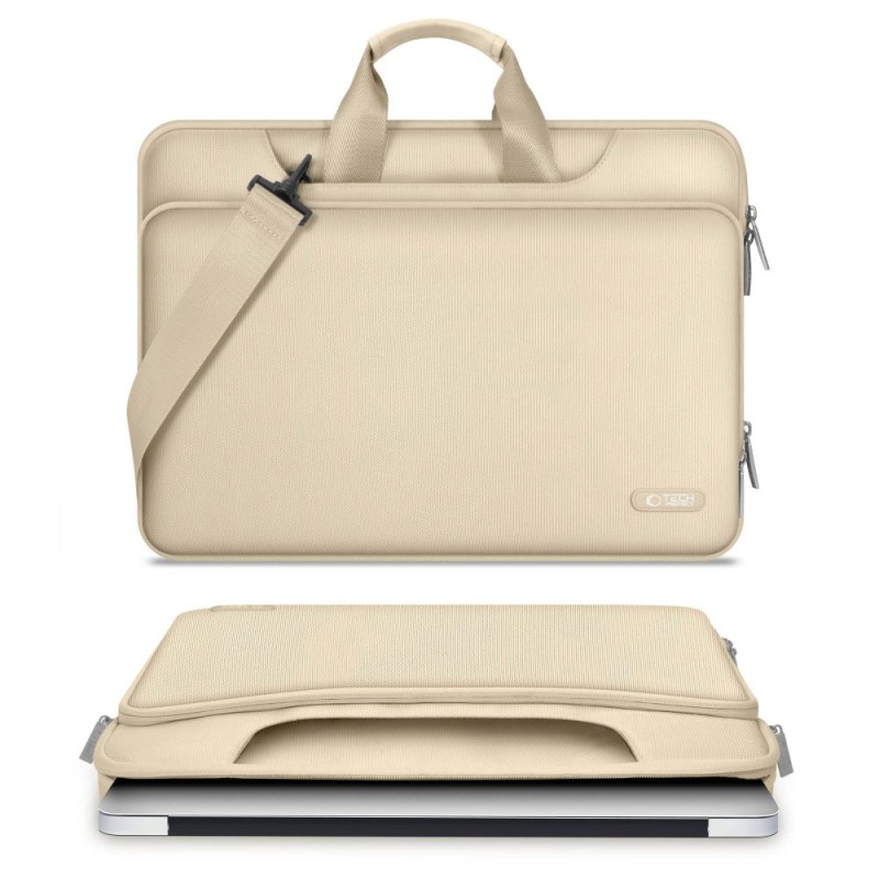 Tech-Protect PocketBag за лаптоп 15-16 инча Desert Beige (5906302380411) - Tech-Protect PocketBag за лаптоп 15-16 инча Desert Beige (5906302380411) - 5906302380411