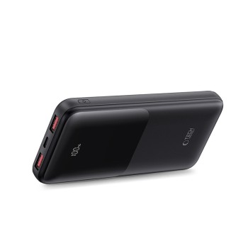 Tech-Protect PB01 Power Bank 10000mAh 22.5W Черен Tech-Protect PB01 Power Bank 10000mAh 22.5W Черен