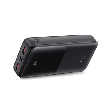 Tech-Protect PB02 Power Bank 20000mAh 22.5W Черен Tech-Protect PB02 Power Bank 20000mAh 22.5W Черен