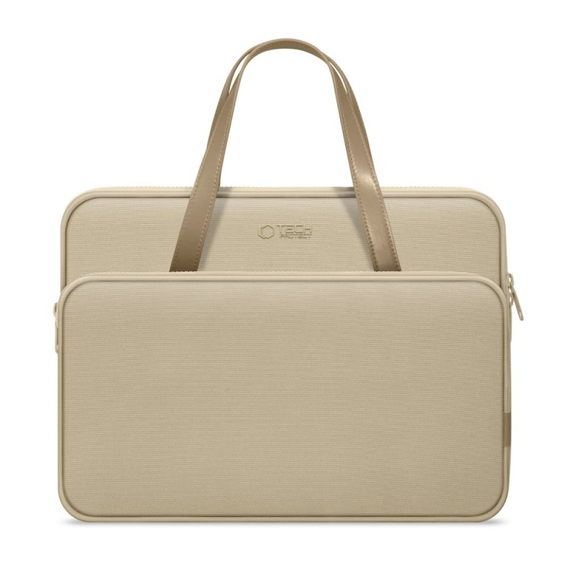 Tech-Protect Калъф/чанта за лаптоп 13–14 Carrying Bag Desert Beige - Tech-Protect Калъф/чанта за лаптоп 13–14 Carrying Bag Desert Beige - 5906302380541