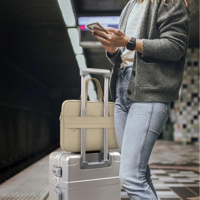 Tech-Protect Калъф/чанта за лаптоп 13–14 Carrying Bag Desert Beige - Tech-Protect Калъф/чанта за лаптоп 13–14 Carrying Bag Desert Beige - 5906302380541