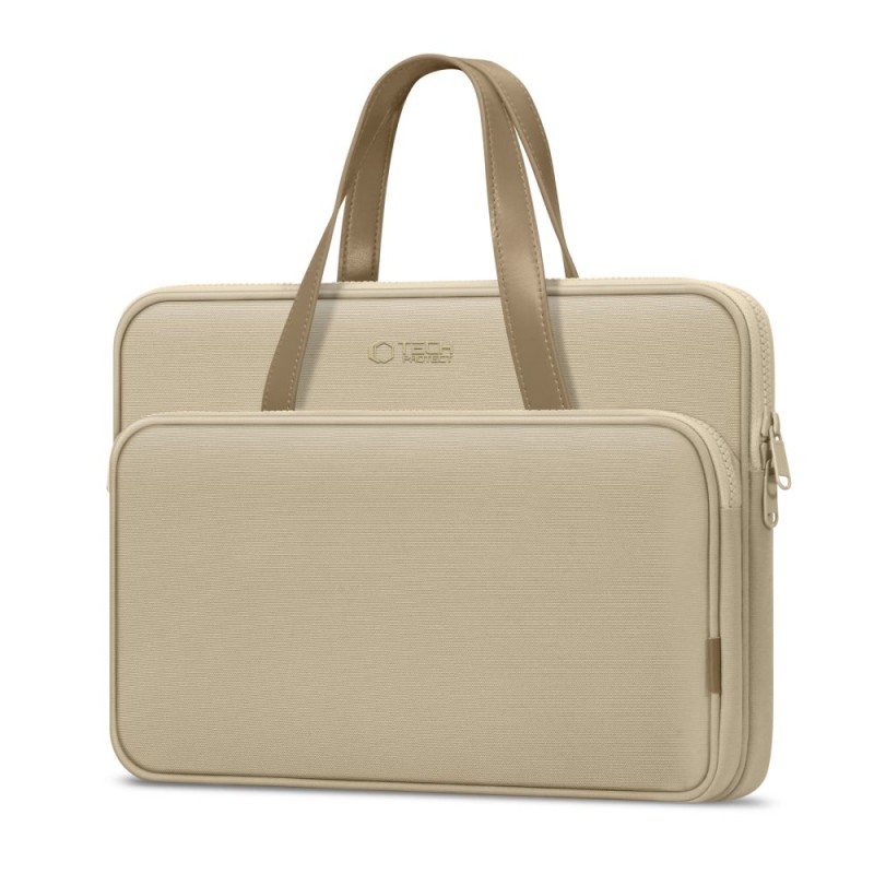 Tech-Protect Калъф/чанта за лаптоп 13–14 Carrying Bag Desert Beige - Tech-Protect Калъф/чанта за лаптоп 13–14 Carrying Bag Desert Beige - 5906302380541