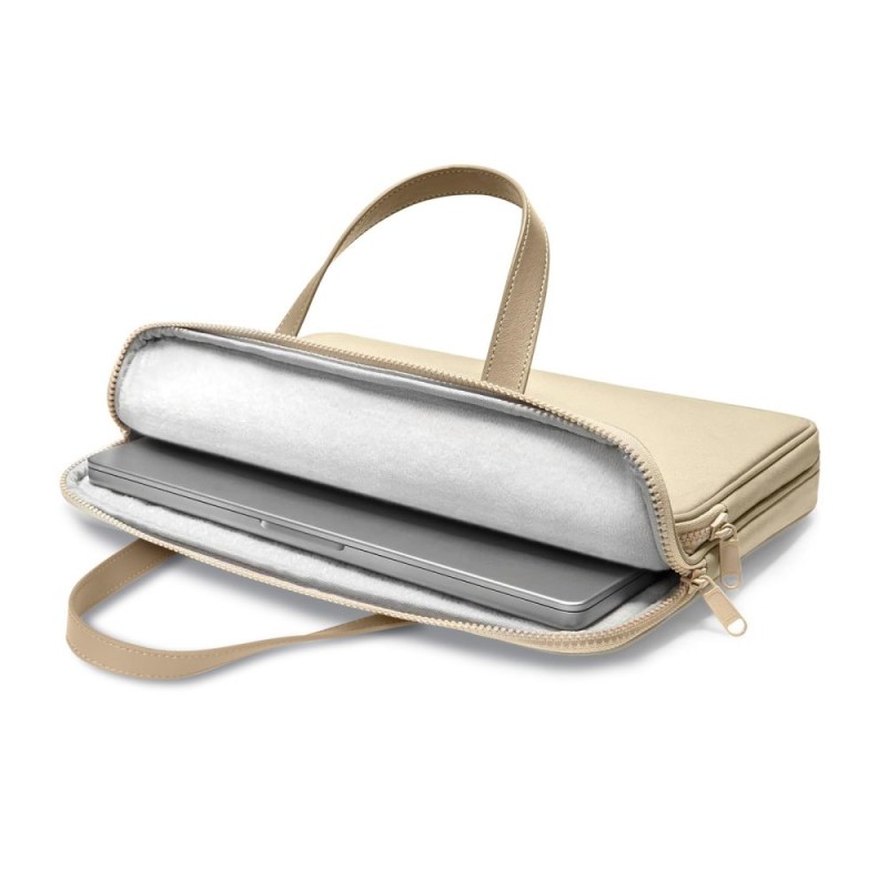 Tech-Protect Калъф/чанта за лаптоп 13–14 Carrying Bag Desert Beige - Tech-Protect Калъф/чанта за лаптоп 13–14 Carrying Bag Desert Beige - 5906302380541