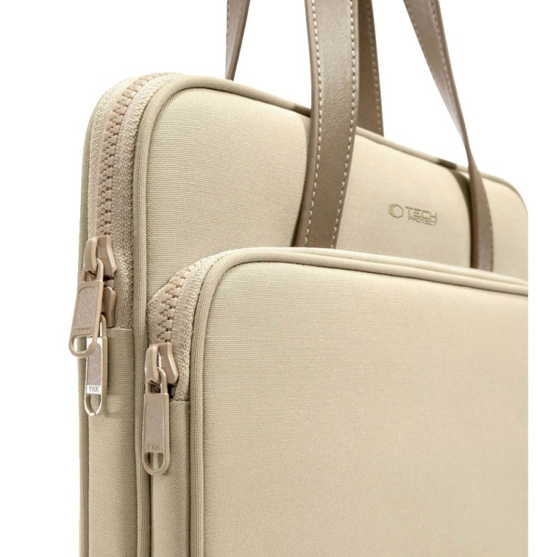 Tech-Protect Калъф/чанта за лаптоп 13–14 Carrying Bag Desert Beige - Tech-Protect Калъф/чанта за лаптоп 13–14 Carrying Bag Desert Beige - 5906302380541