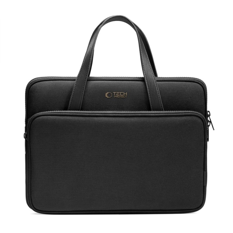 Tech-Protect Чанта/калъф за преносим компютър 13–14 инча Carrying Bag Black (SKU: 5906302380558) - Tech-Protect Чанта/калъф за преносим компютър 13–14 инча Carrying Bag Black (SKU: 5906302380558) - 5906302380558