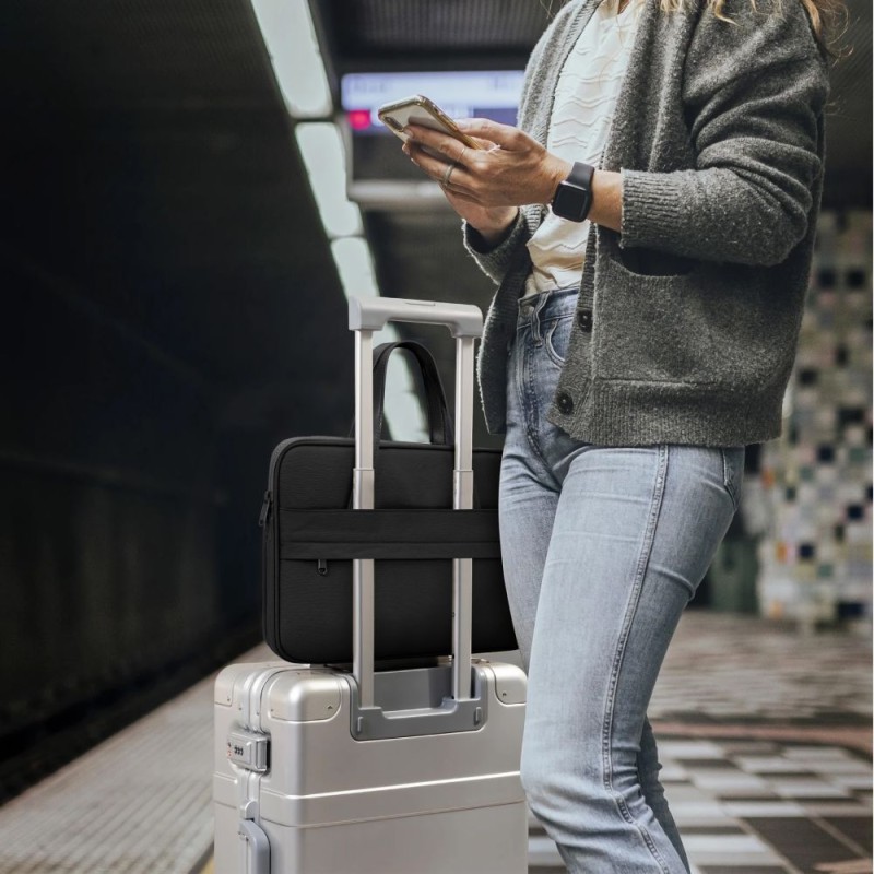 Tech-Protect Чанта/калъф за преносим компютър 13–14 инча Carrying Bag Black (SKU: 5906302380558) - Tech-Protect Чанта/калъф за преносим компютър 13–14 инча Carrying Bag Black (SKU: 5906302380558) - 5906302380558