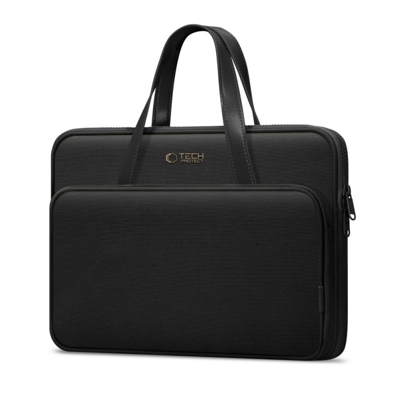 Tech-Protect Чанта/калъф за преносим компютър 13–14 инча Carrying Bag Black (SKU: 5906302380558) - Tech-Protect Чанта/калъф за преносим компютър 13–14 инча Carrying Bag Black (SKU: 5906302380558) - 5906302380558