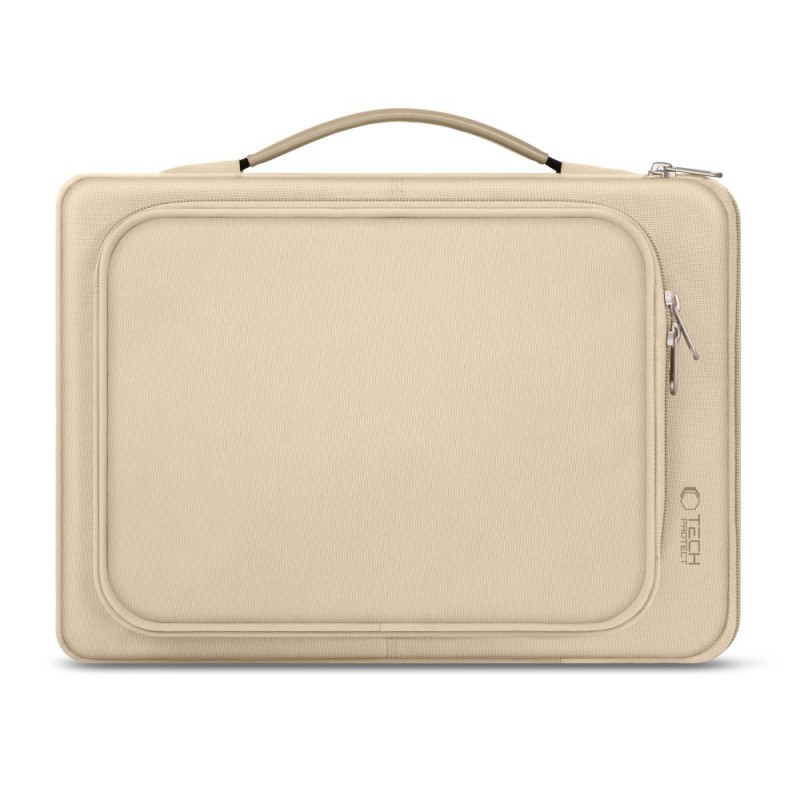 Tech-Protect Basic Bag за лаптоп 13–14, Desert Beige - Tech-Protect Basic Bag за лаптоп 13–14, Desert Beige - 5906302380589