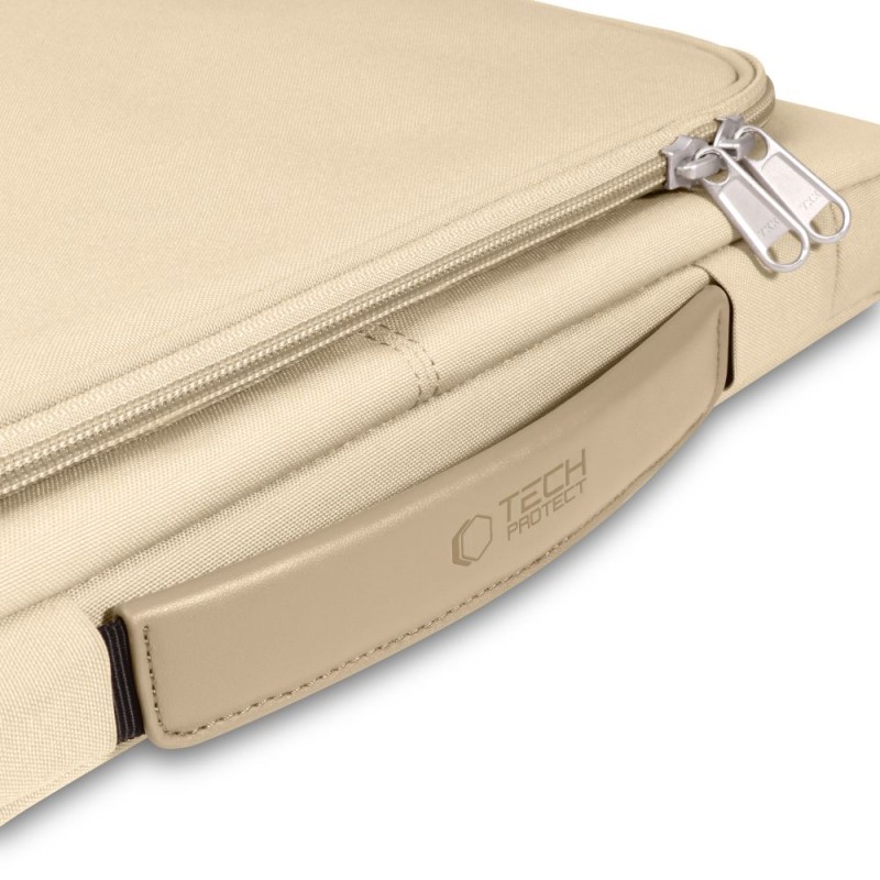 Tech-Protect Basic Bag за лаптоп 13–14, Desert Beige - Tech-Protect Basic Bag за лаптоп 13–14, Desert Beige - 5906302380589
