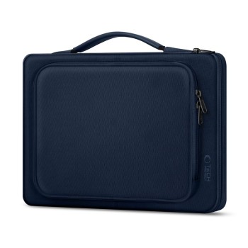 Tech-Protect Basic Bag за лаптоп 13-14 инча, тъмносиня