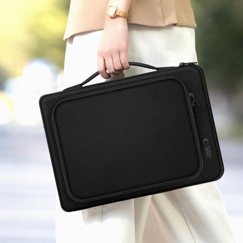 Tech-Protect Basic Bag за лаптоп 13-14 черна - Tech-Protect Basic Bag за лаптоп 13-14 черна - 5906302380602
