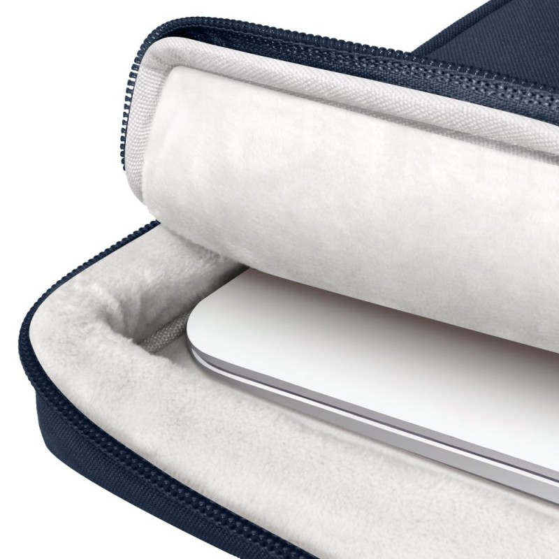 Tech-Protect Basic Bag за лаптоп 15–16 Navy Blue - Tech-Protect Basic Bag за лаптоп 15–16 Navy Blue - 5906302380626