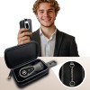 Метална клетка (Клетка на Фарадей) Tech-Protect KLR300 за ключове Keyless RFID, черна (pouch) - 5906302380671