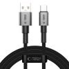TECH-PROTECT ULTRABOOST DNA USB-C кабел 15W/3A, 200 см, Iron Grey - 5906302380732