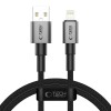 TECH-PROTECT UltraBoost DNA кабел Lightning 15W/3A, 100 см, Iron Grey - 5906302380855