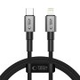 TECH-PROTECT ULTRABOOST DNA Lightning кабел с Power Delivery 27W/3A, 100 см, iron grey
