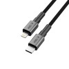 TECH-PROTECT ULTRABOOST DNA USB‑C към LIGHTNING кабел PD 27W/3A 200 см Iron Grey - TECH-PROTECT ULTRABOOST DNA USB‑C към LIGHTNING кабел PD 27W/3A 200 см Iron Grey - 5906302380886