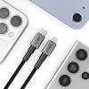 TECH-PROTECT ULTRABOOST DNA USB‑C към LIGHTNING кабел PD 27W/3A 200 см Iron Grey - TECH-PROTECT ULTRABOOST DNA USB‑C към LIGHTNING кабел PD 27W/3A 200 см Iron Grey - 5906302380886