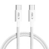 Tech-Protect Ultraboost Lite кабел USB-C с Power Delivery PD 60W / 3A, 100 см, бял - 5906302380909
