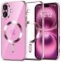 TECH-PROTECT MagFlex MagSafe за iPhone 16, Shiny Rose