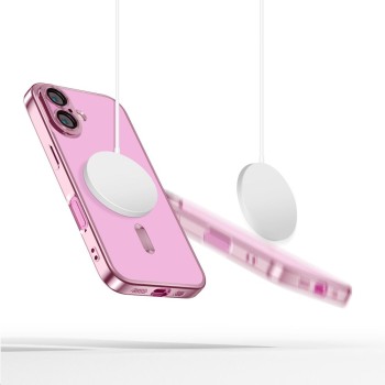 TECH-PROTECT MagFlex MagSafe за iPhone 16, Shiny Rose TECH-PROTECT MagFlex MagSafe за iPhone 16, Shiny Rose