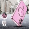 TECH-PROTECT MagFlex MagSafe за iPhone 16, Shiny Rose - TECH-PROTECT MagFlex MagSafe за iPhone 16, Shiny Rose - 5906302380978