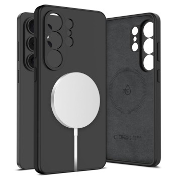 TECH-PROTECT SILICONE MAGSAFE за Samsung Galaxy S26 Ultra Black
