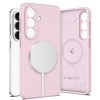 Tech-Protect Silicone MagSafe за Samsung Galaxy S26+ Plus Pink Pearl (розов перлен) - 5906302390281