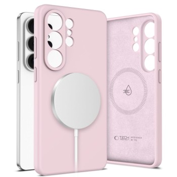 Tech-Protect Silicone MagSafe Samsung Galaxy S26 Ultra Pink Pearl (Etui)