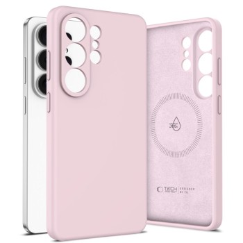 Tech-Protect Silicone MagSafe Samsung Galaxy S26 Ultra Pink Pearl (Etui)