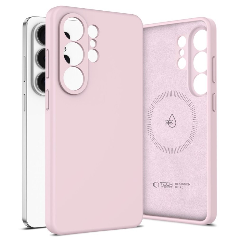 Tech-Protect Silicone MagSafe Samsung Galaxy S26 Ultra Pink Pearl (Etui) - 5906302390298