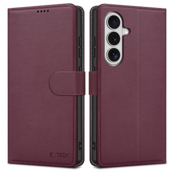 TECH-PROTECT Wallet Etui за Samsung Galaxy S26 (Mulberry)