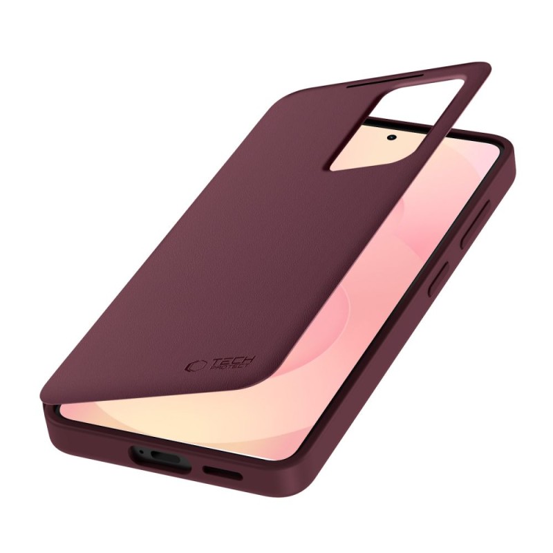 Tech-Protect Smart Wallet за Samsung Galaxy S26 Mulberry (бордо) - Tech-Protect Smart Wallet за Samsung Galaxy S26 Mulberry (бордо) - 5906302390489