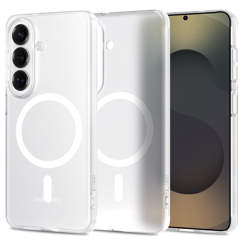 Tech-Protect MagSlim MagSafe за Samsung Galaxy S26 Matte/Ice - Tech-Protect MagSlim MagSafe за Samsung Galaxy S26 Matte/Ice - 5906302390540