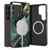 TECH-PROTECT LAMANO MagSafe кейс за Samsung Galaxy S26 Ultra „Verde Aura / Marmur“ - 5906302390649