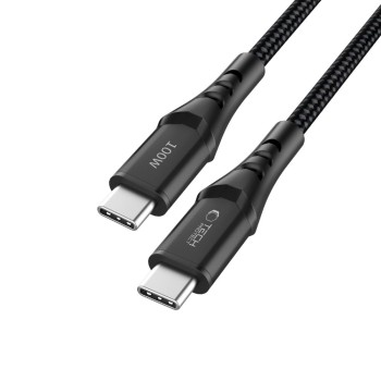 Tech-Protect UB11T Ultraboost USB-C кабел, PD 100W / QC3.0, 100 см, черен