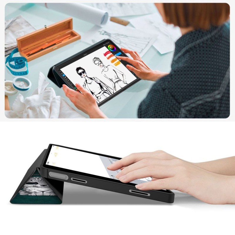 TECH-PROTECT SMARTCASE за Xiaomi Redmi Pad 2 11.0 – Sad Cat (Смутно коте) - TECH-PROTECT SMARTCASE за Xiaomi Redmi Pad 2 11.0 – Sad Cat (Смутно коте) - 5906302390731
