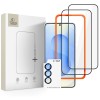 Стъклено закалено Tech-Protect Easy Set+ (3 броя) за Samsung Galaxy S26 Black - Стъклено закалено Tech-Protect Easy Set+ (3 броя) за Samsung Galaxy S26 Black - 5906302390779