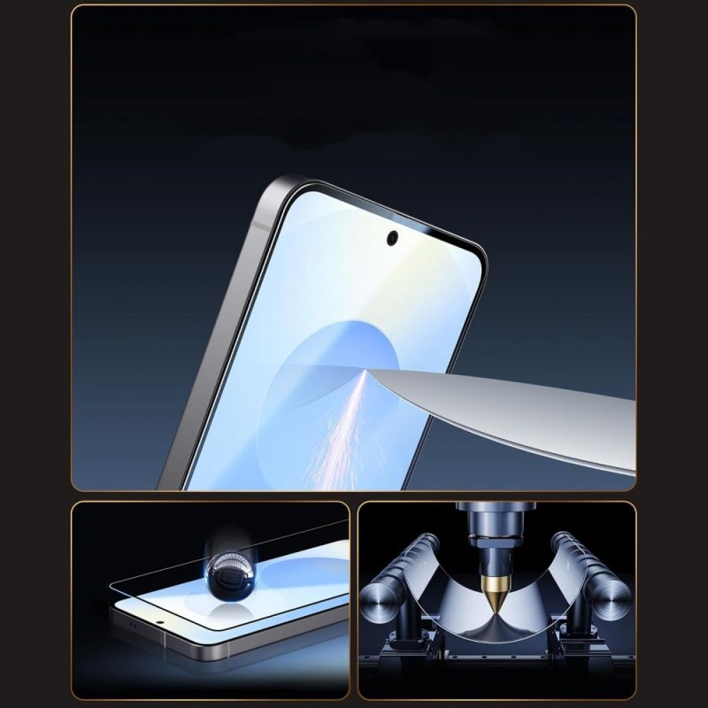 Стъклено закалено Tech-Protect Easy Set+ (3 броя) за Samsung Galaxy S26 Black - Стъклено закалено Tech-Protect Easy Set+ (3 броя) за Samsung Galaxy S26 Black - 5906302390779
