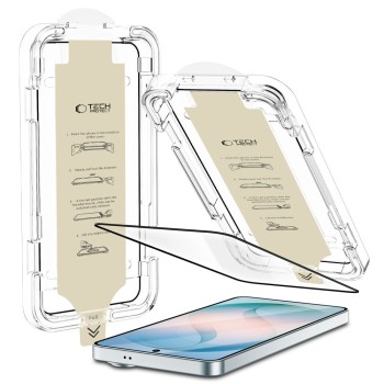 Tech-Protect Quick Set AR+ антиотражателно стъкло 9H за Samsung Galaxy S26 (Black)