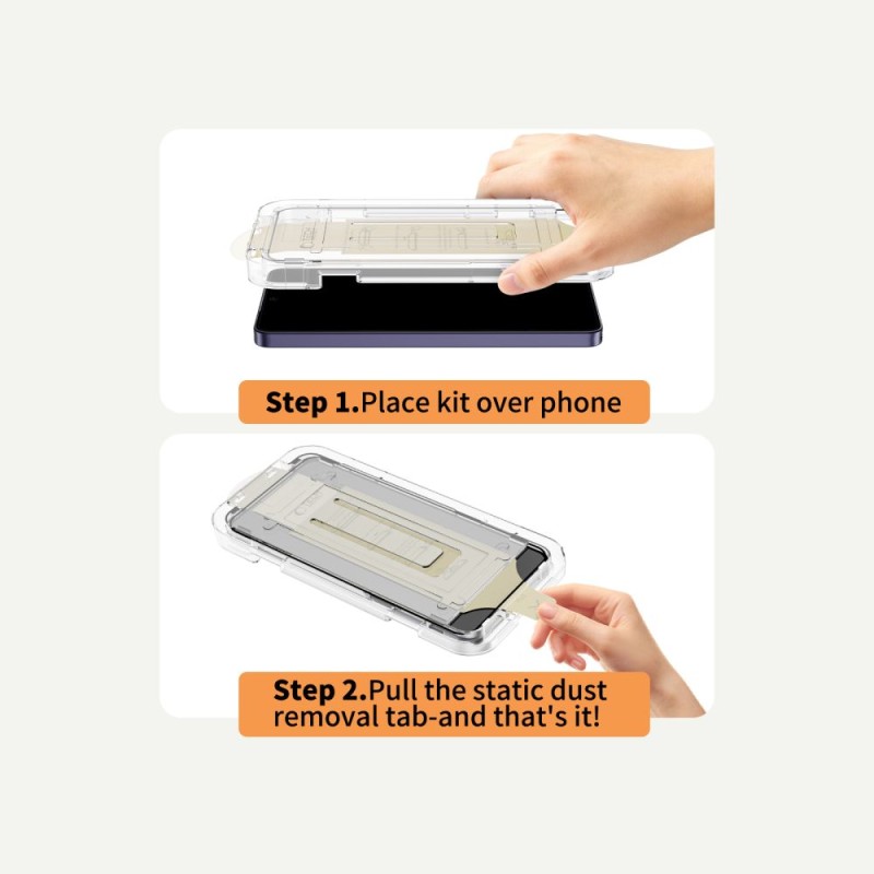 Tech-Protect Quick Set AR+ антиотражателно стъкло 9H за Samsung Galaxy S26 (Black) - Tech-Protect Quick Set AR+ антиотражателно стъкло 9H за Samsung Galaxy S26 (Black) - 5906302390847