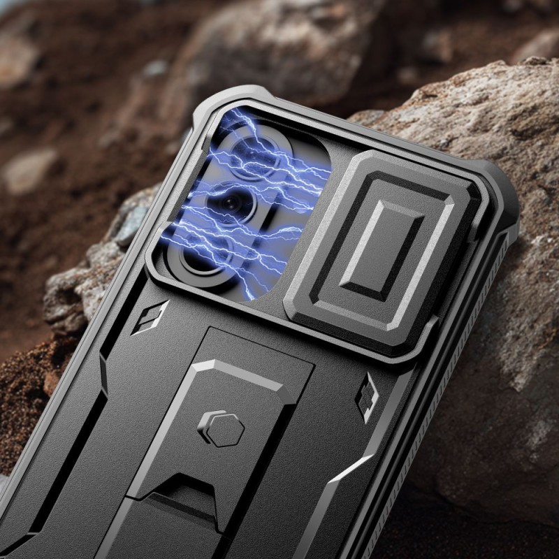 TECH-PROTECT KEVLAR CAM+ 2-SET калъф с броня за Galaxy A57 5G BLACK - 5906302390915