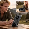 TECH-PROTECT KEVLAR CAM+ 2-SET калъф с броня за Galaxy A57 5G BLACK - 5906302390915