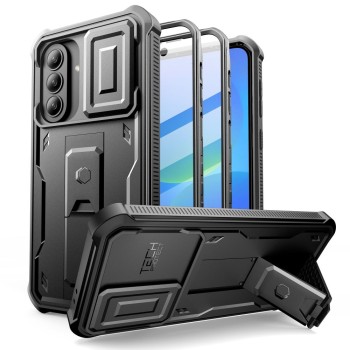 Tech-Protect Kevlar Cam+ 2-SET бронен калъф за Samsung Galaxy A36 / A37 5G, черен