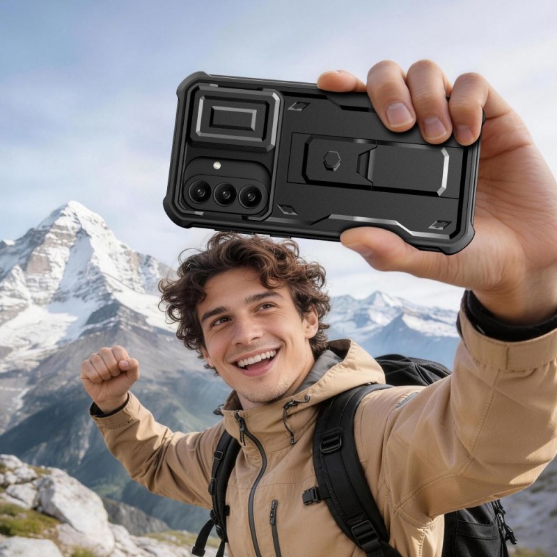 Tech-Protect Kevlar Cam+ 2-SET бронен калъф за Samsung Galaxy A36 / A37 5G, черен - Tech-Protect Kevlar Cam+ 2-SET бронен калъф за Samsung Galaxy A36 / A37 5G, черен - 5906302390922