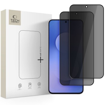 Tech-Protect Glass SPY+ 2-Pack Privacy за Samsung Galaxy A37 / A57 5G / S25 FE (стъкло за поверителност)