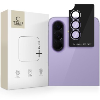 Tech-Protect Camring Fit+ протектор за камера за Samsung Galaxy A37 / A57 5G (черен)
